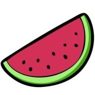Watermelon Cartoon drawing