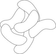 White Jelly Bean Clip Art