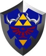 Hylian Shield Template drawing