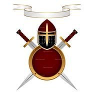 Knight Shield Symbols drawing