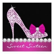 Hot Pink High Heels