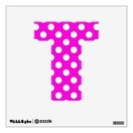 Pink Polka Dot Letters