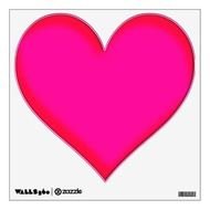 Hot Pink Love Wall Decals