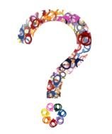 colorful Question Mark, Clip Art