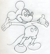 Draw Mickey Mouse N2
