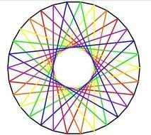 Circle With Lines Design