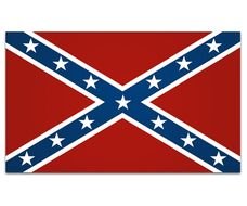 Confederate Flag Truck Decal