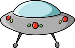 clipart of the Flying Saucer