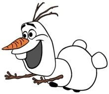 Draw Olaf From Frozen