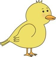 Yellow Bird Clip Art N7