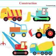 Construction Vehicles Clip Art N3
