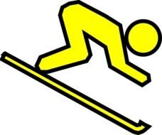 Skier Clip Art