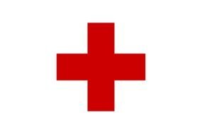 Red Cross Flag drawing
