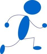 Blue Man Clip Art N10