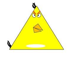 yellow character from angry birds