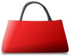 Open Purse Clip Art