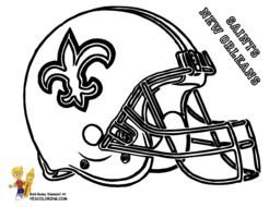 Seahawks Football Helmet Coloring Pages