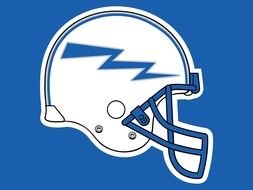 Air Force Falcons Helmet Logo drawing