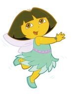 Princess Dora Clip Art