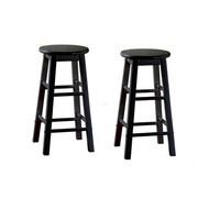 black bar chairs