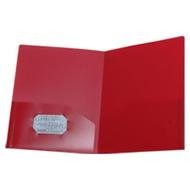 Plastic Pocket Folder 4 Two Folders
