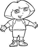 Dora Coloring Pages