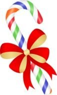 Christmas bow colors drawing