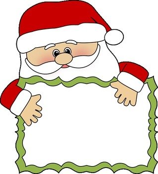 Christmas Santa Clip Art N12