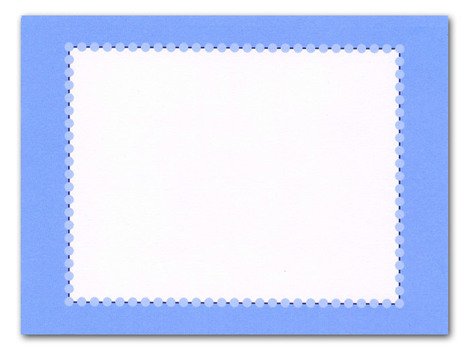Baby Boy Border Blue