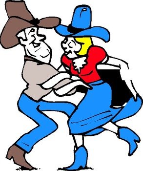 Cartoon Couple Dancing