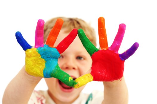 Children Exposed To Creative Learning drawing