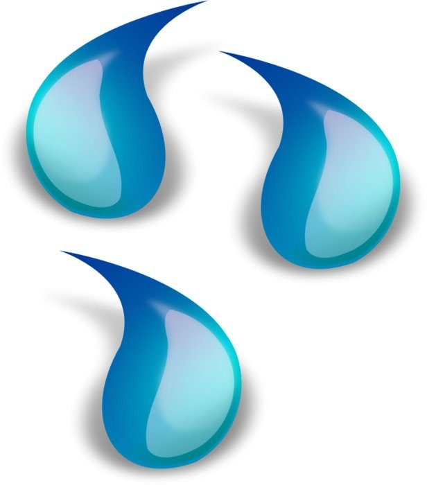Water Drop Clip Art N22
