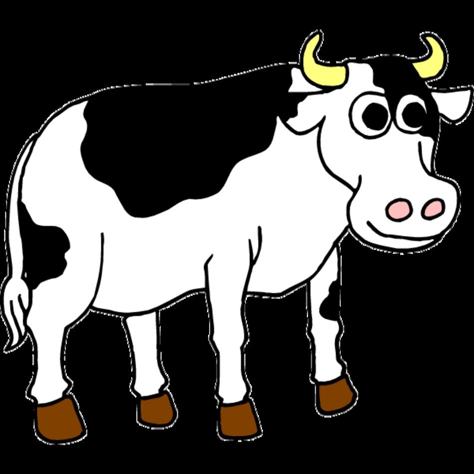 Cow Cartoon Clip Art N36