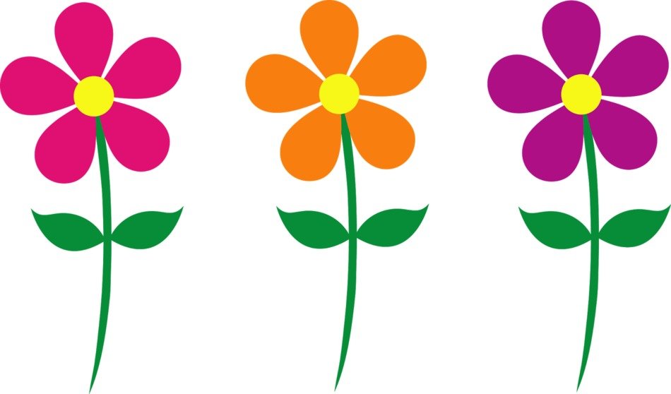 tree drawn flowers