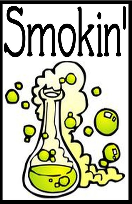 Smokin as a graphic illustration