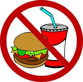 No Food Or Drink Clip Art N3