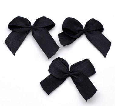 Black Ribbon Bow
