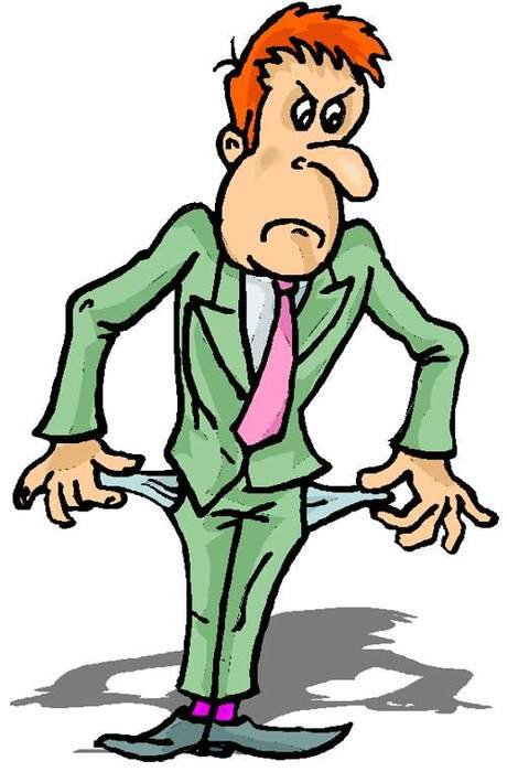 No Money Clip Art N4