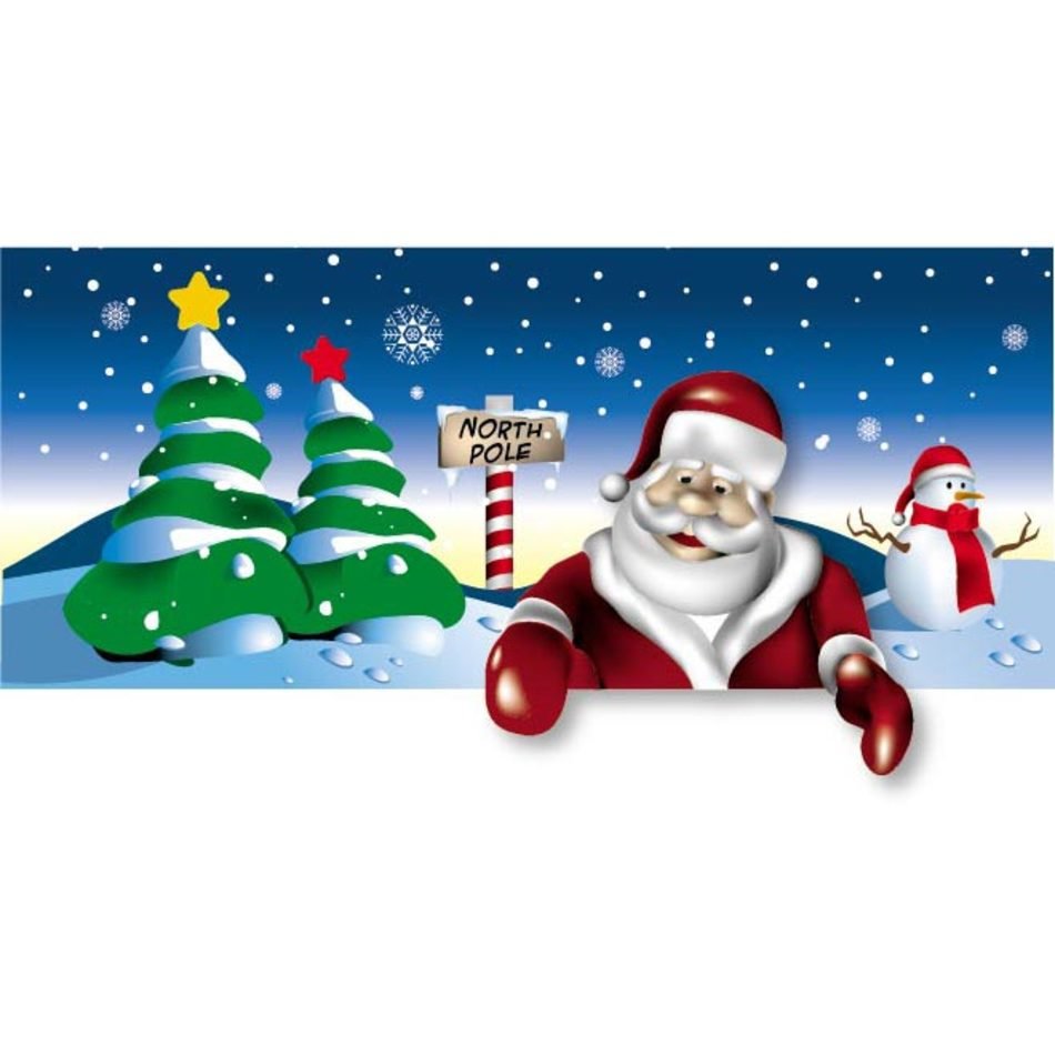 Christmas North Pole Clip Art