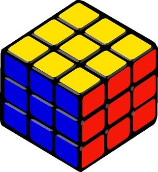Rubiks Cube Clip Art N12
