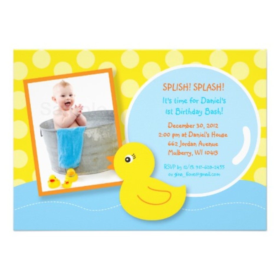 Rubber Duck Birthday