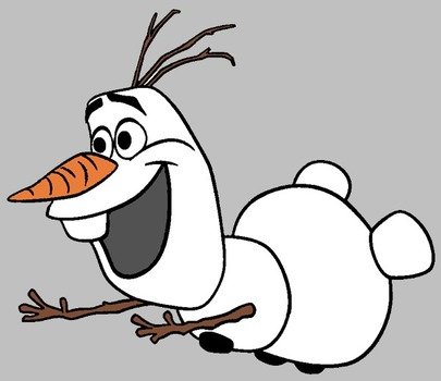 Draw Olaf From Frozen