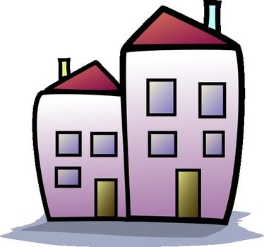 Apartment Building Clip Art N12