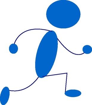 Blue Man Clip Art N10