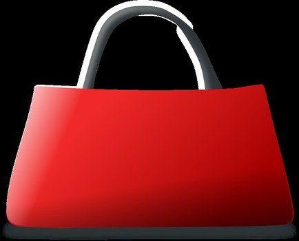 Open Purse Clip Art