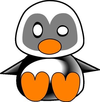 Baby Penguin Clip Art N4