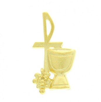First Communion Chalice Gold Pin