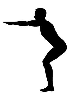 Chair Yoga Clip Art