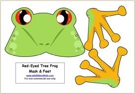 Frog Template Printable