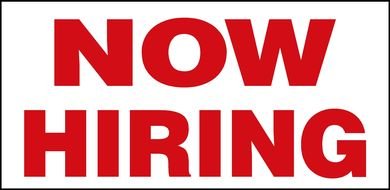 Now Hiring Signs N2
